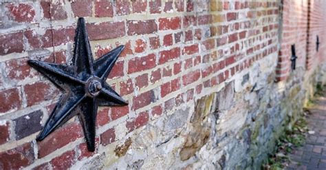 what does a metal star mean on a house|metal stars on old buildings.